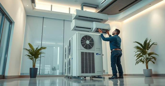 Instalação de Ar Condicionado VRF