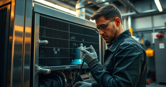 Manutenção em Chiller Industrial Eficiente