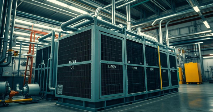 Chiller industrial é a solução ideal para eficiência e controle de temperatura em processos industriais