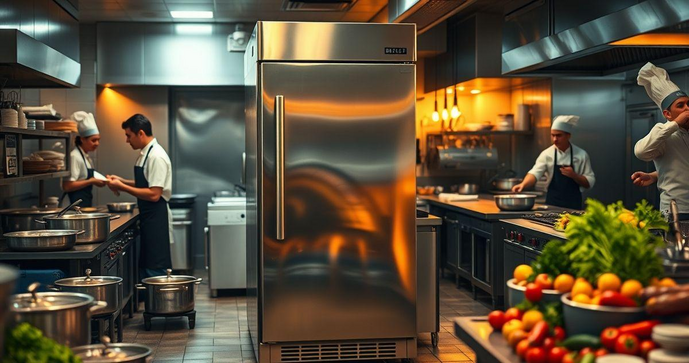 Geladeira para Cozinha Industrial: Como Escolher o Modelo Ideal para Seu Negócio