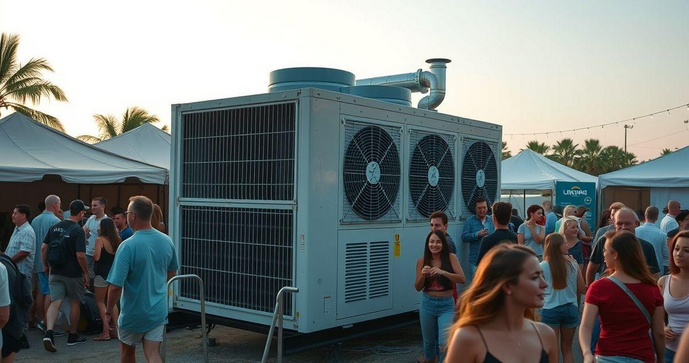 Locação de chiller é a solução ideal para eficiência e conforto em projetos de climatização